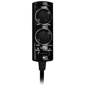 AXTON A592DSP-RC: afstandsbediening voor AXTON versterker A542DSP en A592DSP, bass level afstandsbediening met kabel