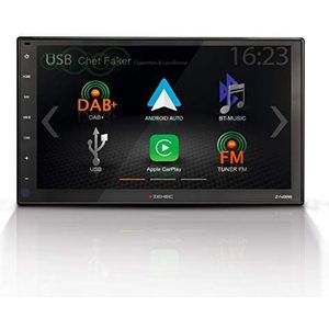 ZENEC Z-N966: 2-Din Autoradio, Multimediasystem mit 9“/22,9 cm HD Touchscreen, Mediencenter mit DAB+, Apple CarPlay, Android Auto, zum Navi für PKWs und Reisemobile erweiterbar