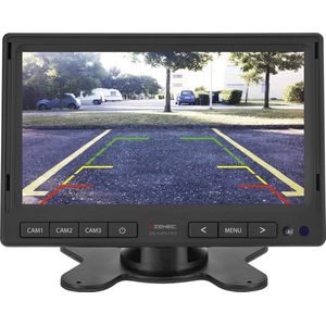 Zenec ZE-MRV70 - Beeldscherm - Monitor achteruitrijcamera - 3 ingangen