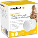 Medela Stilleinlage waschbar 4 St Kompressen