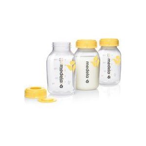 Medela flesjes voor het bewaren van moedermelk | BPA-vrij | Verpakking van 3x 150 ml