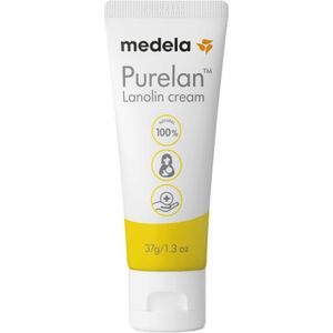 Medela Purelan Tepelzalf Lanoline tepelcreme snelle verlichting bij pijnlijke tepels - Tube 37gr