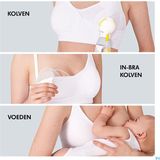 Medela 3-in-1 Borstvoedings- en kolfbeha - Zwart maat M 1 Verzorgingskleding
