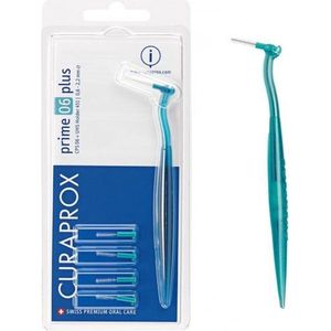 Curaprox Prime Plus 06 met houder - Turquoise