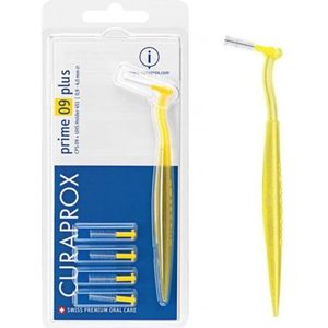 Curaprox Prime Plus 09 met houder - Geel
