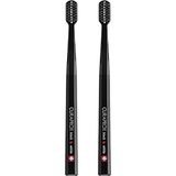 Curaprox Black is White CS5460 - Tandenborstel - 2 stuks - Zwart