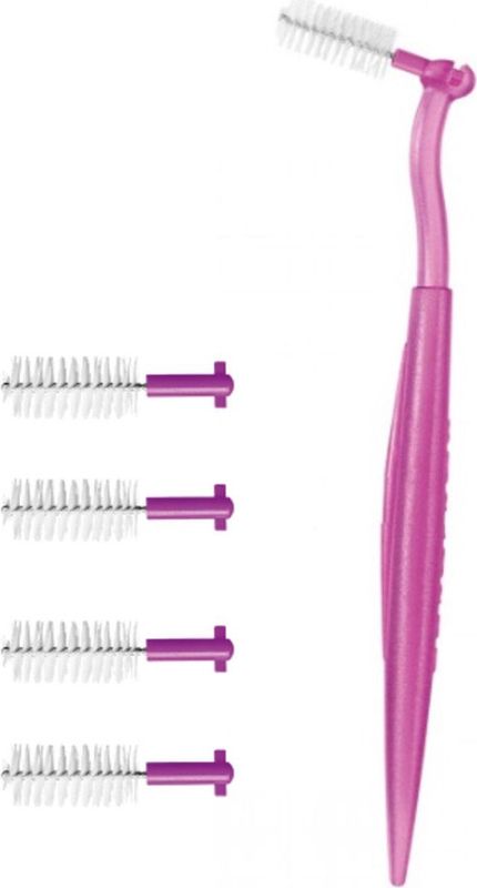 Curaprox Interdentale Rager Perio Plus Set CPS 406 Paars 6,5mm 5 stuks