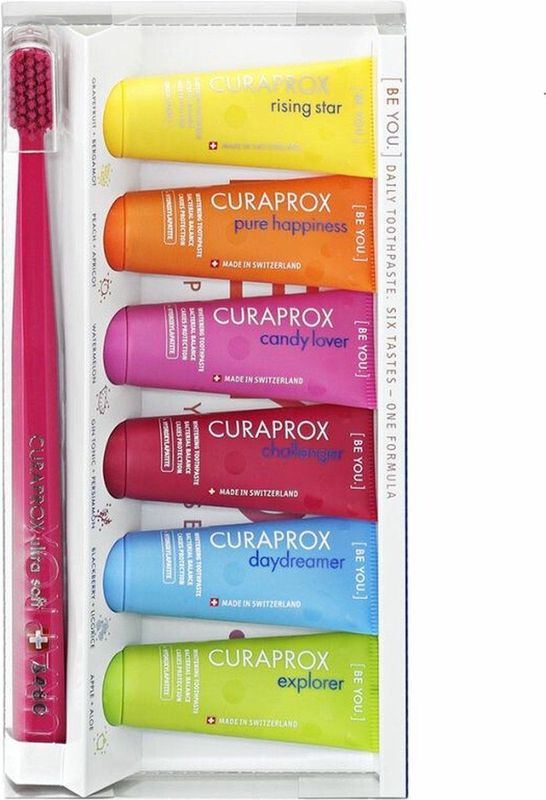 Curaprox Be You Tandpasta Set 6-pack 10 ml