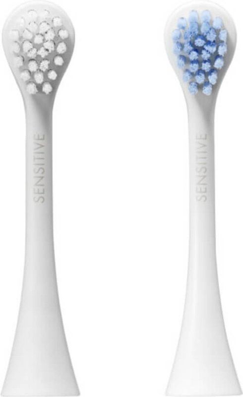 Curaprox Hydrosonic Pro Opzetborstel Sensitive Duo - Wit/Lichtblauw - 2 stuks