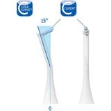 Curaprox Hydrosonic Pro Opzetborstel Single Duo - Wit/Lichtblauw - 2 stuks