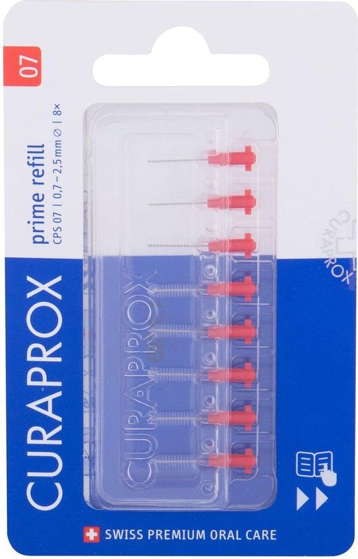 Curaprox - Prime Refill Cps ( 0.7 - 2.5 Mm ) - Replacement Inter-Tooth Brushes