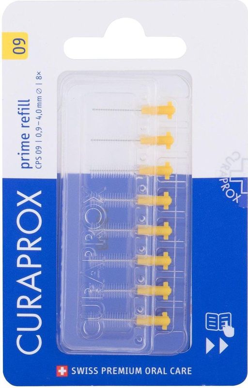 Curaprox - Prime Refill Cps ( 0.9 - 4.0 Mm ) - Replacement Inter-Tooth Brushes