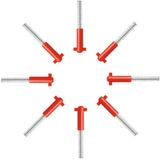 Curaprox Prime Refill 07 - Ragers -  2,5mm - 8 stuks