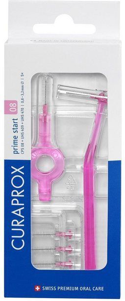 Curaprox Rager Prime Start 08 Roze 3.2mm - 5 stuks