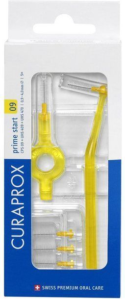 Curaprox Interdentale Rager Prime Start CPS 09 Geel 4mm 5 stuks