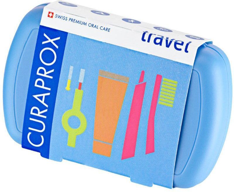 Curaprox Reisset Blauw 1 set
