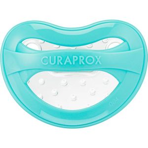 Curaprox Fopspeen - Turkoois - BPA-vrij - Ondersteunt Natuurlijke Ontwikkeling