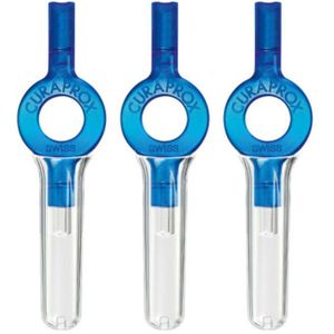 Curaprox Handige Houder Interdentale Rager UHS 409 Blauw 3 stuks