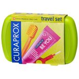 Curaprox - Travel Set Ortho - Tandenborstels - Groen - 1 Stk.