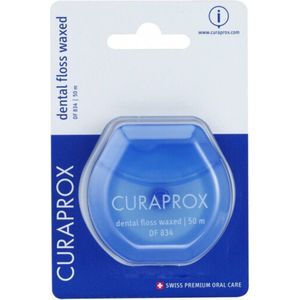 Curaprox DF 834 Dental Floss Waxed Mint - 50 meter