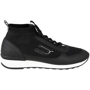 Bally, Comfortabele Instap Sneakers voor Heren Zwart, Heren, Maat:44 EU
