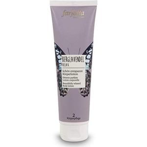 farfalla - Berglavendel Relax - Body Lotion - 150 ml - Veganistisch - 100% Gecertificeerde Natuurlijke Cosmetica