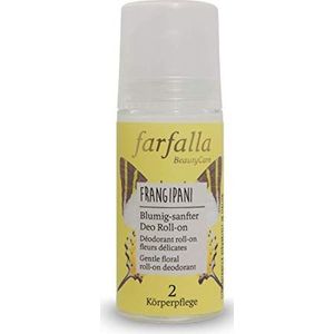 Farfalla - Frangipani - Deodorant Roll-on - 50 ml - Zonder Aluminium en Alcohol