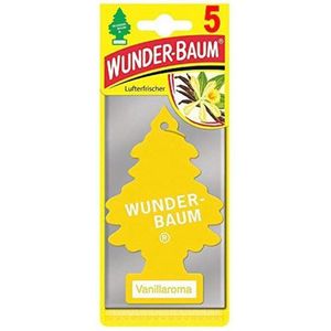 Wunderbaum Vanile  - Luchtverfrisser - Voor in de auto - Geel