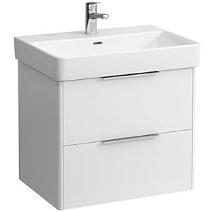 Laufen - Base - Waschbeckenunterschrank, 52x62x44 cm, 2 Schubladen, weiß matt H4022921102601