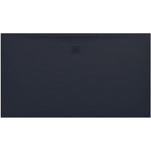 Laufen Pro douchebak 90x200x3.6cm rechthoek afvoer lange zijde Marbond Anthracite h2159530780001