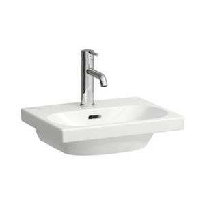 Laufen Lua fontein 45x34x16cm 1 kraangat zonder antikalkbehandeling Keramiek Pergamon H8150810491041