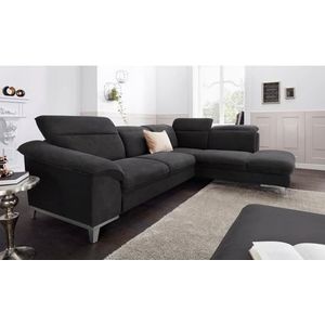 COTTA Ecksofa "Teresa L-Form", mit Kopfteilverstellung, wahlweise mit Bettfunktion