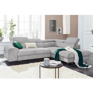 COTTA Ecksofa »Chef L-Form«, mit Kopfteilverstellung, wahlweise mit Bettfunktion & Bettkasten