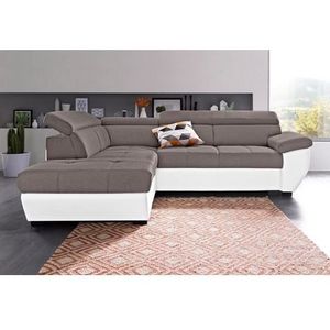 COTTA Ecksofa "Speedway L-Form", mit Kopfteilverstellung, wahlweise mit Bettfunktion und Bettkasten
