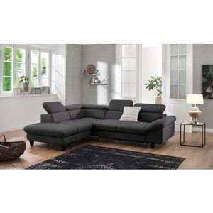 Home affaire Ecksofa "Pilot L-Form", mit Kopfteilverstellung, wahlweise mit Bettfunktion & Bettkasten