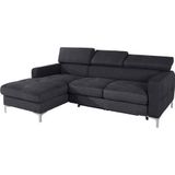 COTTA Ecksofa "Sammy L-Form", inklusive Kopfteilverstellung, wahlweise mit Bettfunktion
