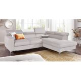 COTTA Ecksofa "Sammy L-Form", mit Kopfteilverstellung, wahlweise mit Bettfunktion & Bettkasten