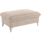 COTTA Polstergarnitur "Caluso", (2 tlg.), Set: bestehend aus Ecksofa, Hocker, Ecksofa inkl. Kopfteilverstellung