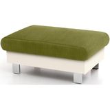 COTTA Polstergarnitur »Komaris«, (Set), Set: bestehend aus Ecksofa und Hocker, Kopfteilverstellung