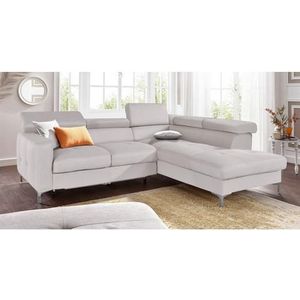 COTTA Ecksofa "Sammy L-Form", mit Kopfteilverstellung, wahlweise mit Bettfunktion & Bettkasten