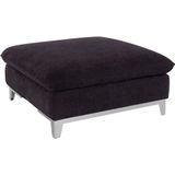 COTTA Polstergarnitur "Teresa", (Set), Set: bestehend aus Ecksofa und Hocker, Ecksofa wahlweise Bettfunktion