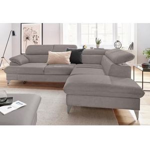 COTTA Ecksofa "Caluso L-Form", mit Kopfteilverstellung, wahlweise mit Bettfunktion & Bettkasten