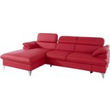 COTTA Ecksofa "Caluso L-Form", inklusive Kopfteilverstellung, wahlweise mit Bettfunktion