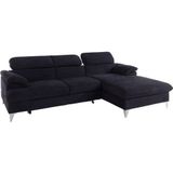 COTTA Ecksofa "Caluso L-Form", mit Kopfteilverstellung, wahlweise mit Bettfunktion & Bettkasten