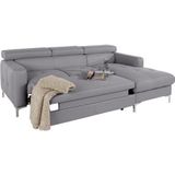 COTTA Ecksofa "Sammy L-Form", inklusive Kopfteilverstellung, wahlweise mit Bettfunktion