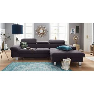 COTTA Ecksofa "Driver L-Form", mit Kopfteilverstellung, wahlweise mit Bettfunktion