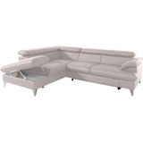 COTTA Ecksofa "Caluso L-Form", inklusive Kopfteilverstellung, wahlweise mit Bettfunktion