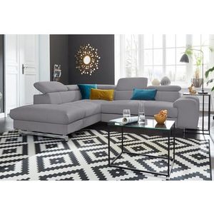 COTTA Ecksofa "Chef L-Form", mit Kopfteilverstellung, wahlweise mit Bettfunktion & Bettkasten