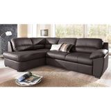 COTTA Ecksofa »Dani L-Form«, auch mit Bettfunktion und Bettkasten