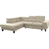 COTTA Ecksofa "Morven L-Form", Kopfteilverstellung, wahlweise mit Bettfunktion und Bettkasten